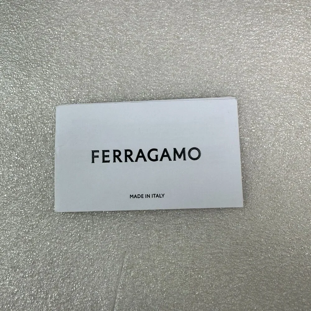 Ferragamo Business bag with Gancini Buckles Briefcase with Shoulder Strap